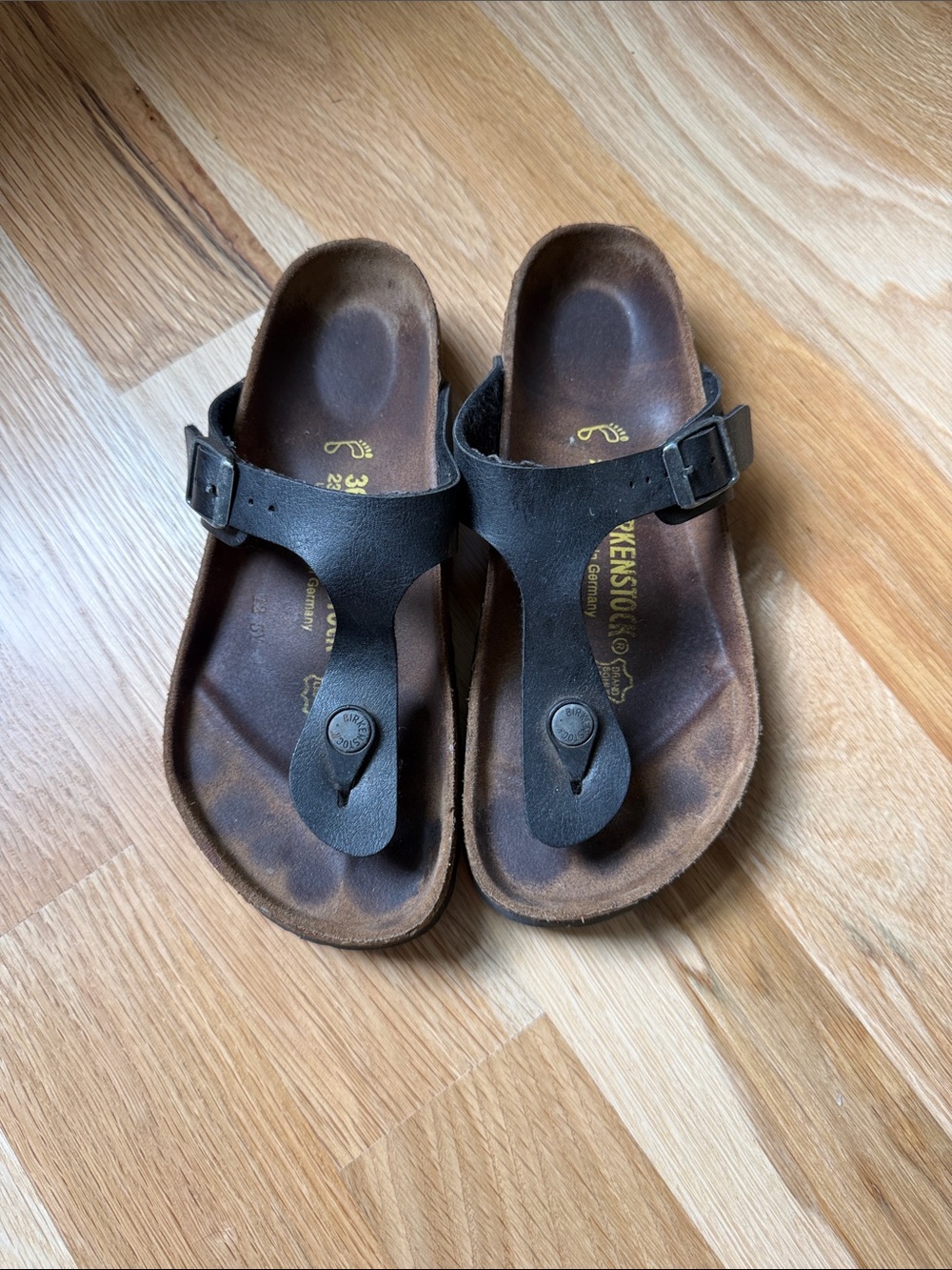 Birkenstock-Style Thong Sandals